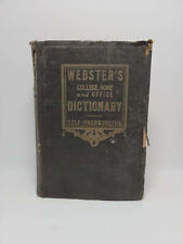 Webster's College, Home and Office Dictionary, Self Pronouncing 1926 picture