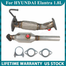 Fits 2011-2016 HYUNDAI Elantra 1.8L Front Pipe & REAR Catalytic Converter picture