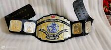 WWF Intercontinental IC Classic Championship Belt IN 4MM Zinc & 24KT Gold Plated picture