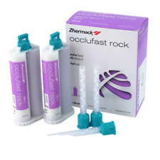 Zhermack Occlufast Rock Extra Hard Bite Registration Material Fast Set 100ml picture