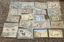 WORLDWIDE BIRDS STAMPS LOT 20 DIFFERENT COUNTRIES SETS SHORT SETS TRIANGLES #2 picture