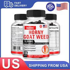 Men's Horny Goat Weed Capsules with Maca - Testosterone Booster picture