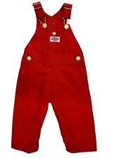 Dickies Boys/Girls Red  Long Pants Overalls (size 7-12 months) picture