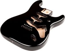 Fender Mexico Stratocaster/Strat SSS Vintage Bridge Mount Alder Body, BLACK picture