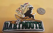 The Dartmouth College big green vintage embroidered iron on patch 3” picture