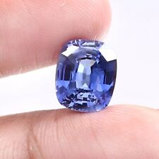 AAA Natural Flawless Ceylon Blue Sapphire Loose Cushion Gemstone Cut 12x10 MM picture