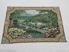 Vintage Medieval Countryside Scene Wall Hanging Tapestry 142x93cm picture