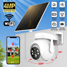 4K HD Camara De Seguridad Solar Inalambricas Para Exterior Con Vision Nocturna picture