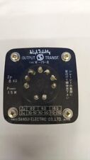 SANSUI Model number: W-15-8  output transformer Black For push-pull Used picture