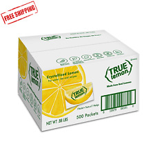 TRUE LEMON Water Enhancer Bulk Pack 0 Calorie Drink Mix Packets 500 Count 💪 picture