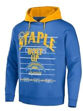 Men's NFL x Staple Los Angeles Chargers Throwback Vintage Wash Pullover Hoodie M picture
