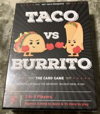 NEW Taco vs Burrito - The Card Game Party Game & DAILY SHIPPING picture