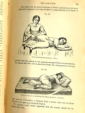 Antique 1880 Diseases of Woman Medical Book by Thomas oddity picture
