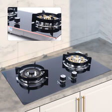 Kitchen Natural Gas Cooker Gas Cooktop Stove Top 2 Burners Built-in NG Gas Stove picture
