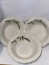 Set of 3 Syracuse China Dogwood Apple Blossom Cereal Bowl 6.5” 1954 picture