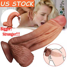 Dildo9.6 Inch Realistic Lifelike Huge Real Dong Suction Cup Waterproof Women Toy picture
