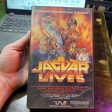 Jaguar Lives (VHS, 1986, Trans World Entertainment) Hard Plastic Case Joe Lewis picture