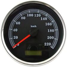 Drag Specialties Speedometer Black KPH RK 2210-0464 picture