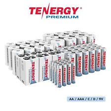 Tenergy PREMIUM AA AAA C D 9V NiMH High Capacity Rechargeable Batteries LOT picture