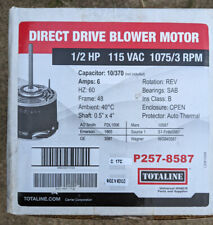 Totaline P257-8587 1/2 HP 115V 1075 RPM Reversible Rotation Blower Motor picture
