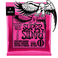 Ernie Ball Super Slinky Nickel Wound Electric Guitar Strings 9-42 2223 3 Sets picture