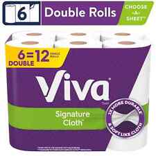 Viva Signature Cloth Paper Towels (Pack of 6 Double Rolls) picture