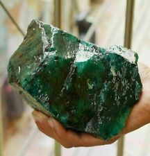 GREEN EMERALD GEMSTONE LARGE NATURAL COLOMBIAN 9000 CT EGL CERTIFIED RAW ROUGH picture