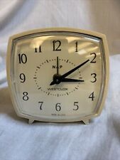 Vintage Nap Westclox Cream Alarm Clock picture