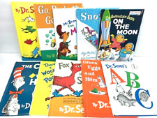 10 Dr. Seuss Large book lot of hardcover books collection kids chapter - GOOD picture