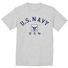 US Navy shirt United States Navy usn design tee shirt men's gray tshirt picture