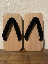 Vintage Japanese Wooden Geta Sandals Men’s picture