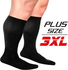 Extra Wide Plus Size Compression Socks for Women & Men Calf Support S-XXL 3XL picture