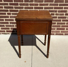 VTG Free Westinghouse Sewing Machine W/Cabinet & Knee Control + Accessories READ picture