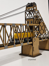 NEW VIDEO HO SCALE MOTORIZED, WORKING DRAWBRIDGE (manual added) picture