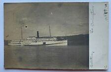 1904 ME RPPC Postcard South Orrington Boston & Bangor SS 