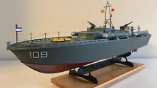 PT-109 BOAT  COMMANDED BY J.F. KENNEDY IN WW2 scale 1/64 MUSEUM QUALITY BUILT. picture