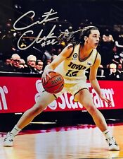 Caitlin Clark - IOWA Basketball - SILVER Signed Autographed 8 x 10 Photo w/COA picture