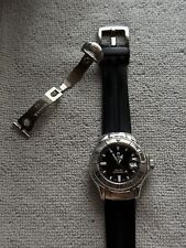 Tudor Hydronaut Prince Date Ref. 89190 Stainless Steel Rubber Strap Watch picture