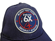 DASSAULT FALCON 6X FLIGHT TEST TEAM BASEBALL HAT CAP TRUCKER AVIATION PRIVATE picture
