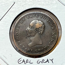 1830 GREAT BRITAIN EARL GRAY BE TRUE TO YOUR KING picture