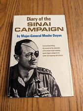 Diary of the Sinai Campaign by Major-General Moshe Dayan 1966 HC/DJ 1st Edition picture