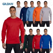 Gildan Mens T-Shirt Long Sleeve DryBlend 5.6 oz 50/50  S-XL G840 8400 picture