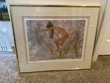 Vintage  Thornton Utz “Morning Melody” Framed, Signed, Numbered picture