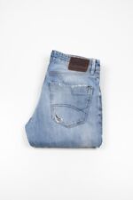 39006 Tommy Hilfiger Slim Canton Iconic Ripped Knee Blue Men Jeans size 31/34 picture