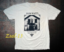 Vintage Tom Waits Short Sleeve White T-Shirt T175620 picture