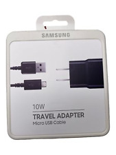 New Lot of 10 Samsung Travel Adapter Wall Charger with Micro UCB Cable white picture