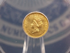 1854 $1 Liberty Head GOLD One Dollar *TYPE 2* $1 ANACS EF45 #618 Extra Fine picture