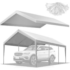 Carport Replacement Canopy Car Shelter Tent Replacement Cover 10 x 20 ft picture