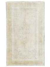 Vintage Distressed Muted Turkish Oushak Large Rug,Handmade Antique Rug,6.8x11 ft picture