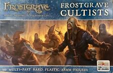 Frostgrave Cultists 28mm New • One Sprue • 5 Miniatures • Osprey Northstar picture